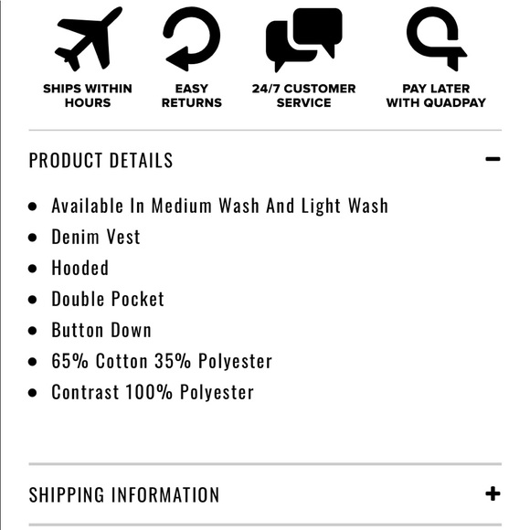 Bella Hooded Denim Jacket- Light Wash - Picture 3 of 4